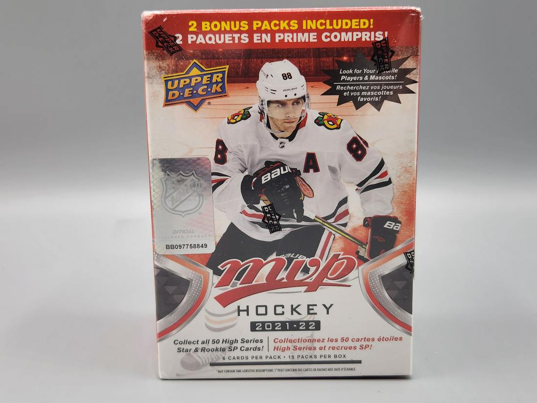 2021-22 Upper Deck MVP Hockey Blaster Box (1 of 2)