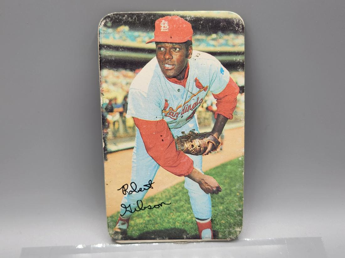 1970 Topps Super Bob Gibson #33 HOF (1 of 2)