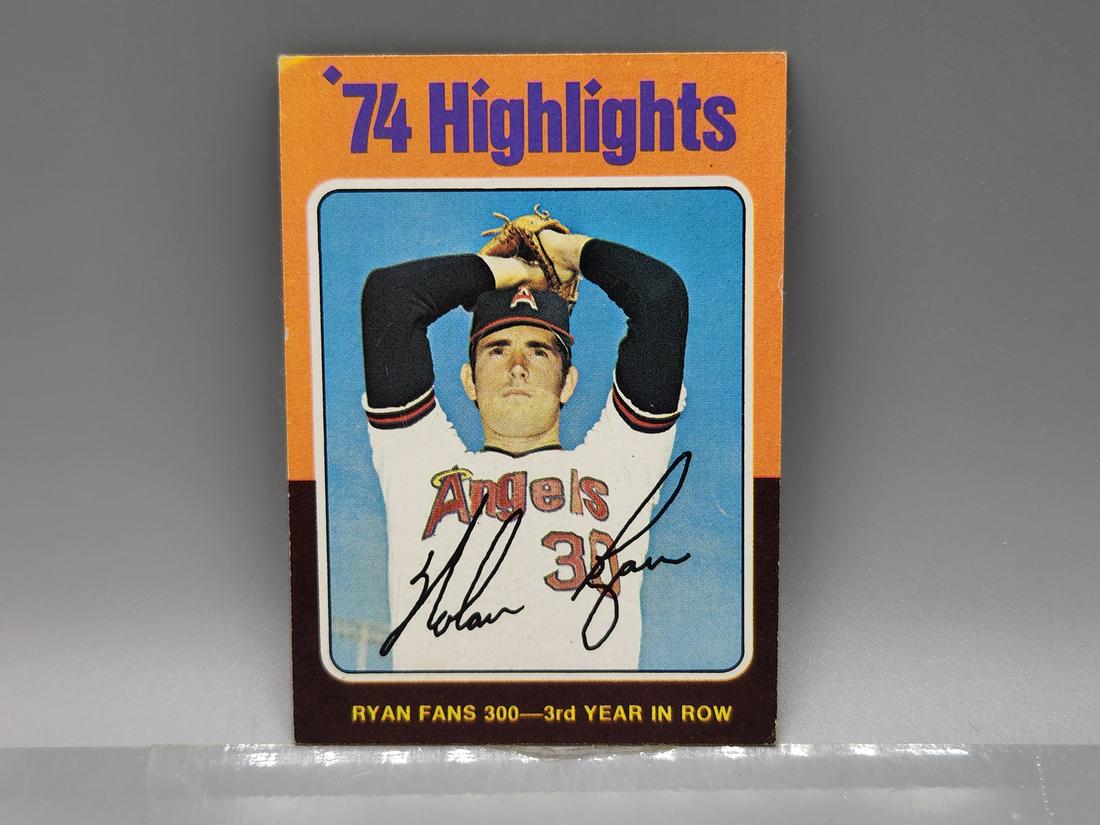 1975 Topps Nolan Ryan #5 HOF (1 of 2)