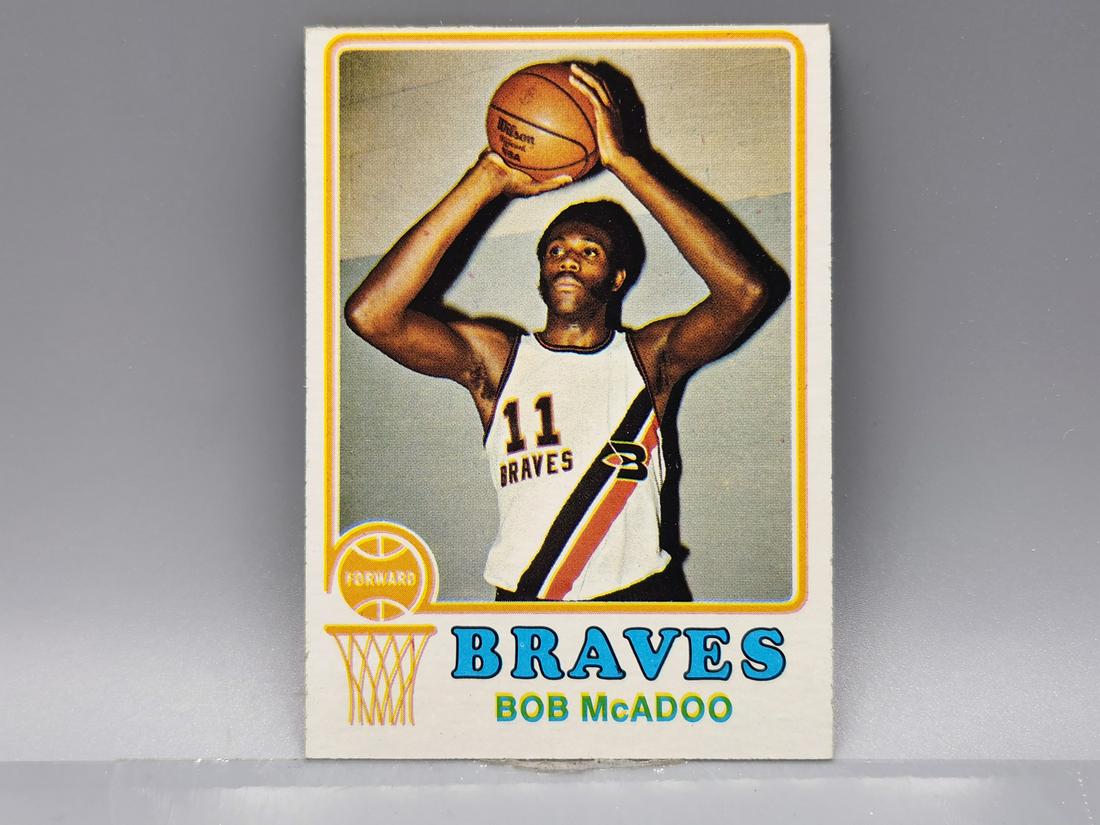 1973 Topps Bob McAdoo #135 Rookie HOF - Key Card To The Set (1 of 2)