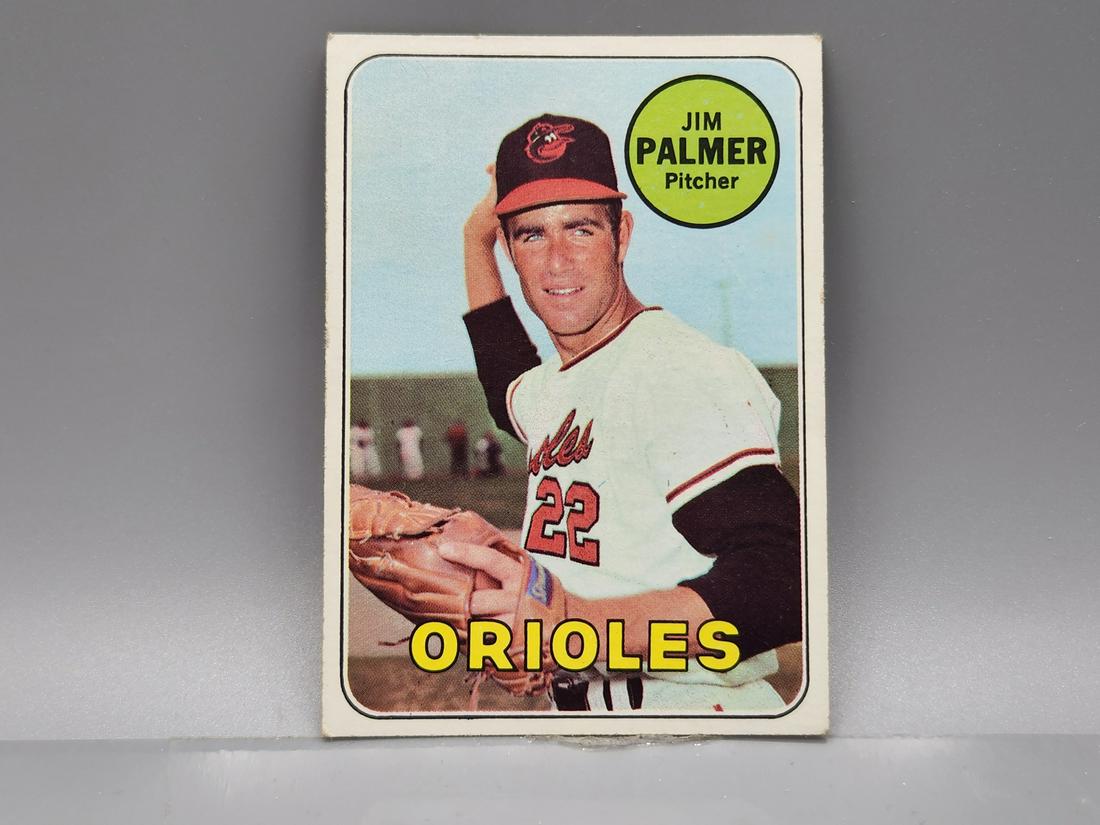 1969 Topps Jim Palmer #573 HOF (1 of 2)