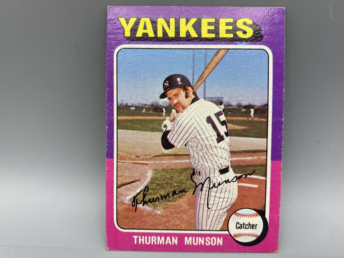 1975 Topps #20 Thurman Munson (1 of 2)