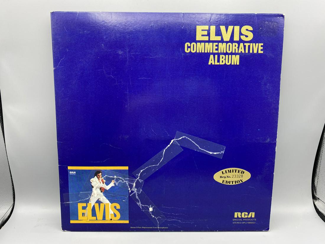 1978 Elvis Presley Commemorative Limited Edition Double Vinyl Album - Translucent Gold Vinyl - (1 of 9)