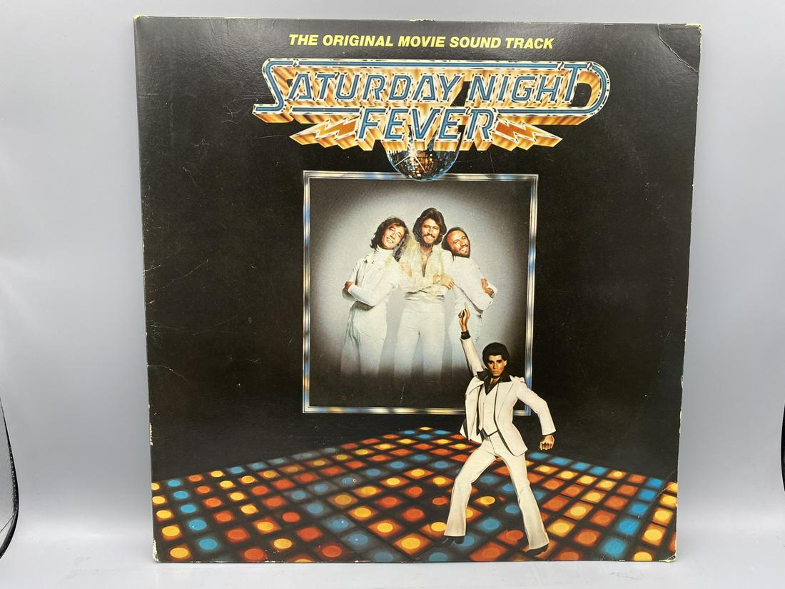 1977 The Bee Gee's Saturday Night Fever Vinyl Album - Untested For Play Quality But Vinyl Looks (1 of 11)