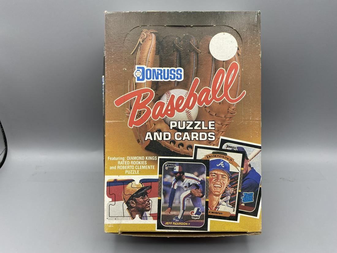 1987 Donruss Baseball Unopened Box (1 of 2)