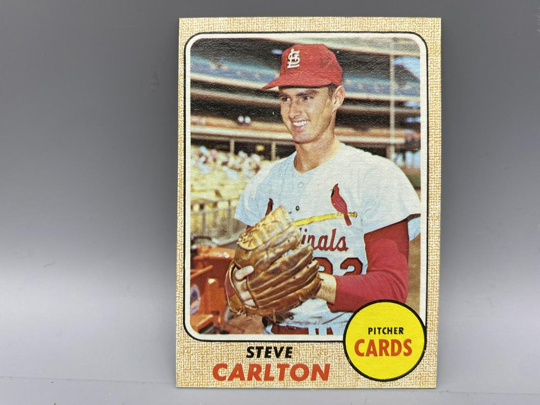 1968 Topps Steve Carlton #408: 1968 Topps Steve Carlton #408