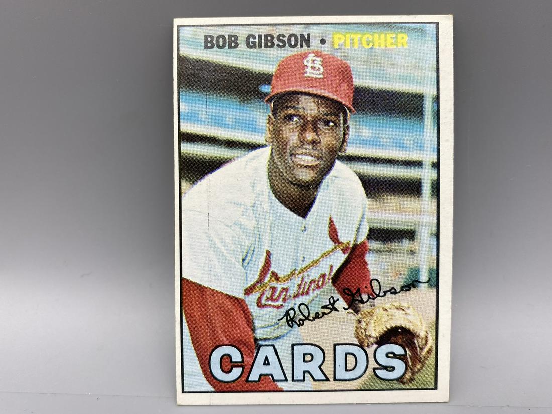 1967 Topps Bob Gibson #210 (1 of 2)