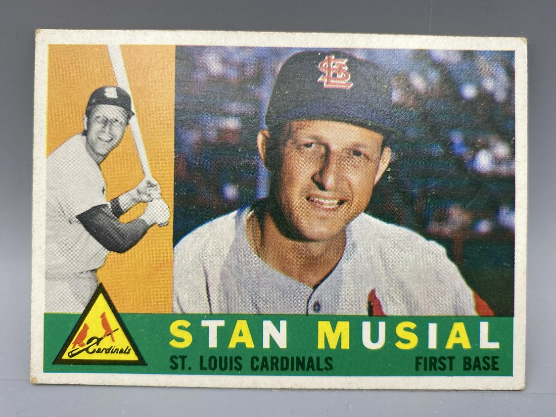 1960 Topps Stan Musial #250: 1960 Topps Stan Musial #250