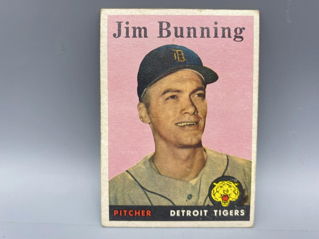 1958 Topps Jim Bunning #115 (1 of 2)