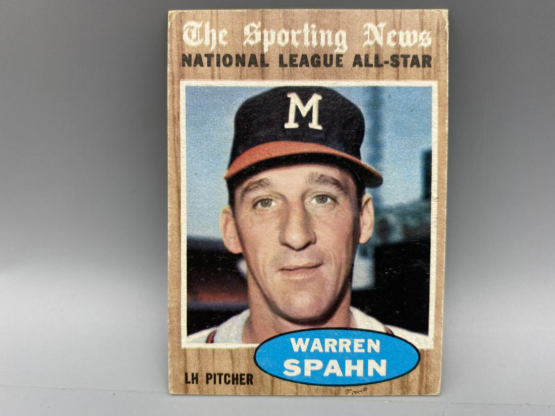 1962 Topps Warren Spahn All Star #399 (1 of 2)