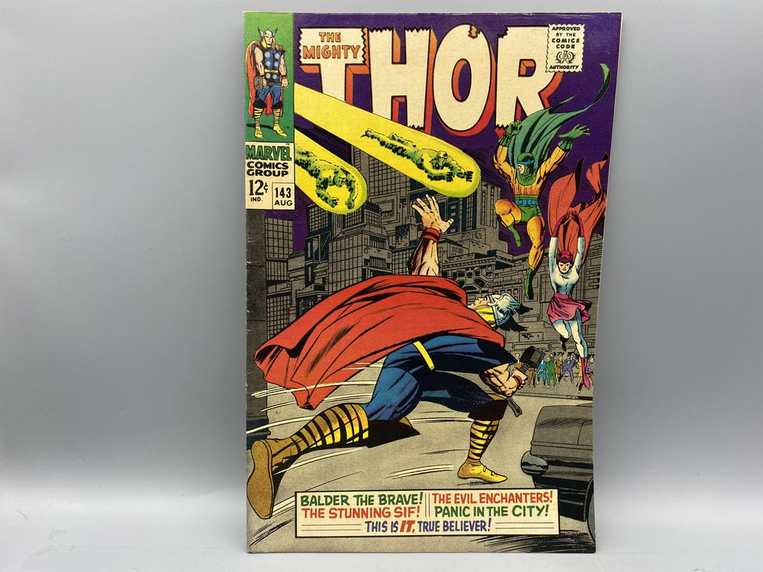 The Mighty Thor #143 - 1st appearance of the Enchanters and the Living Talisman (1 of 4)