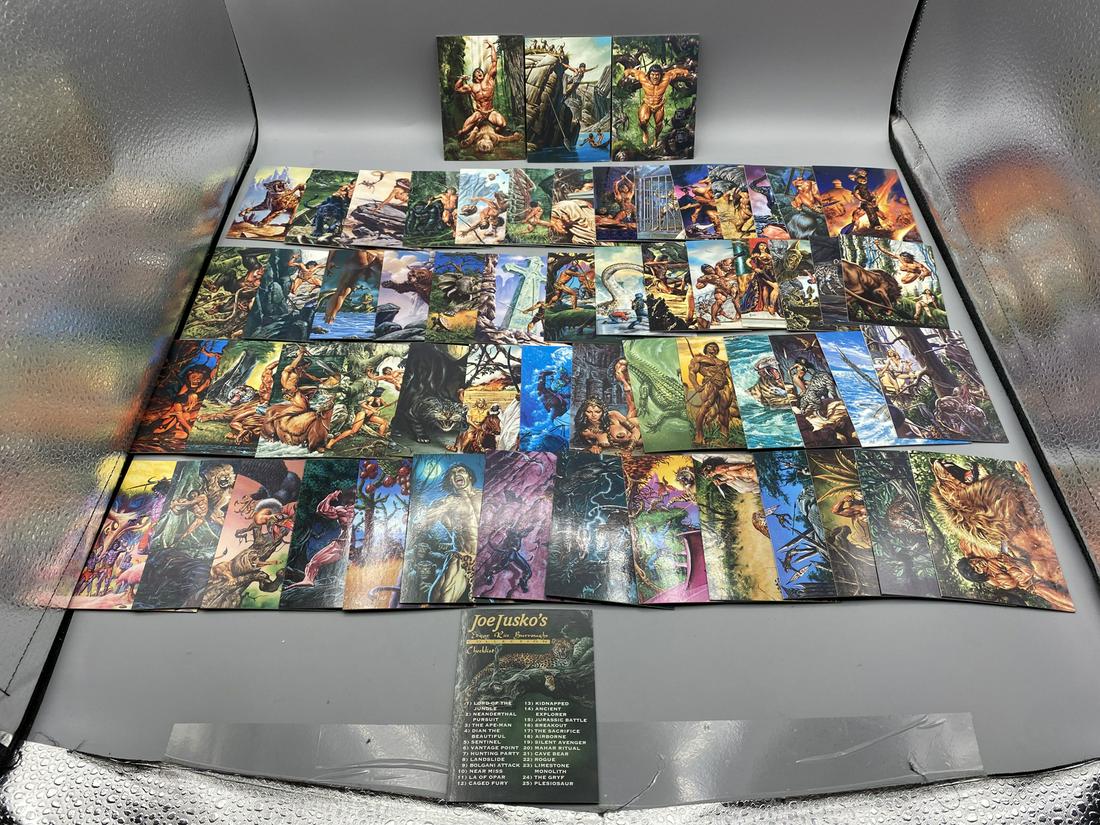 1994 Edgar Rice Burrough Joe Jusko Complete 60 Card Set (1 of 6)