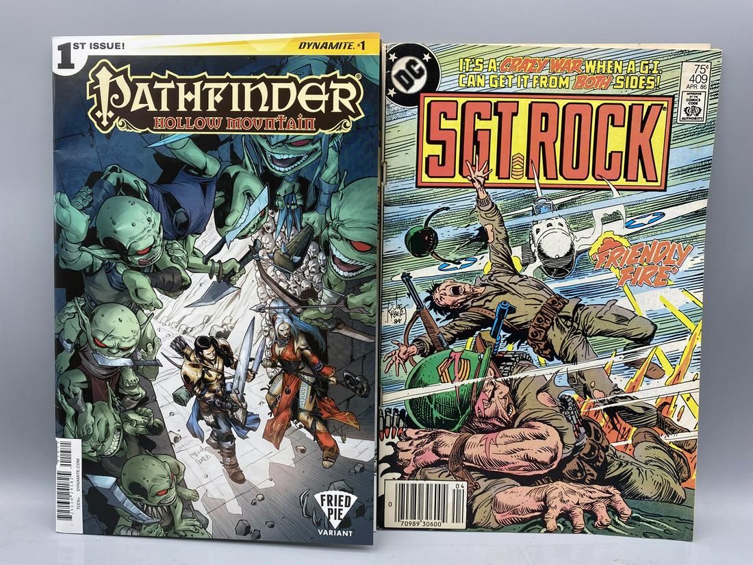 Pathfinder Hollow Mountain Fried Pie Variant #1 & Sgt Rock #409 (1 of 4)