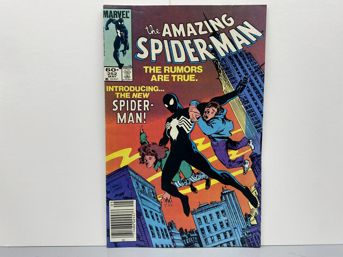 The Amazing Spider-Man #252 Newsstand - 1st Appearance of Spider-Man's Black Suit (1 of 4)