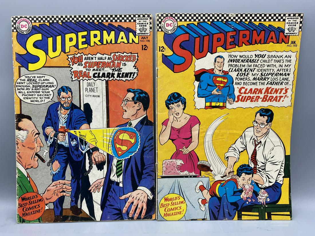 Superman #192 & #198 (1 of 6)
