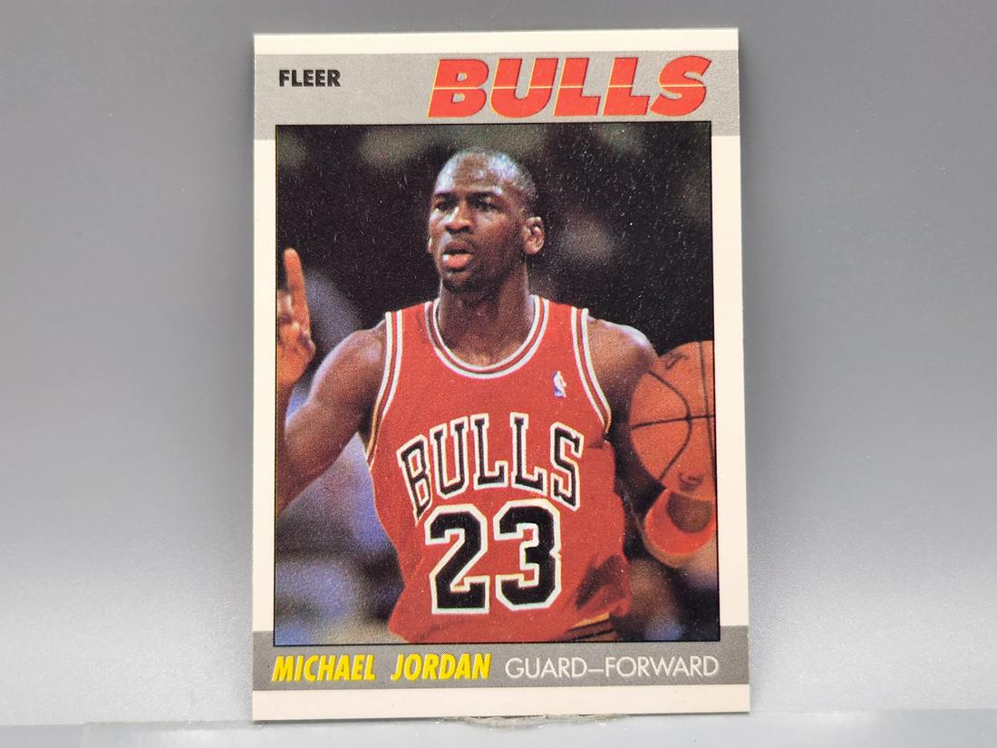 1988 Fleer Michael Jordan #59 2nd Year Card - Highly Sought After (1 of 2)