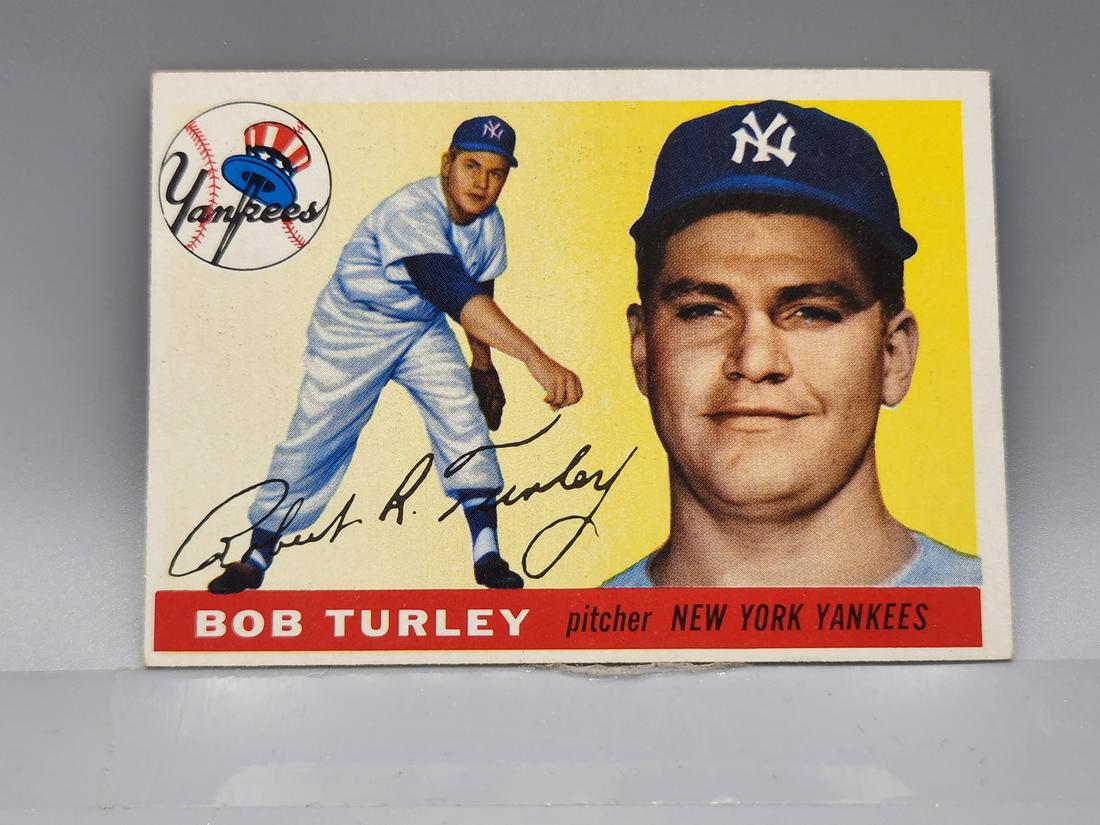 1955 Topps Bob Turley #38 (1 of 2)
