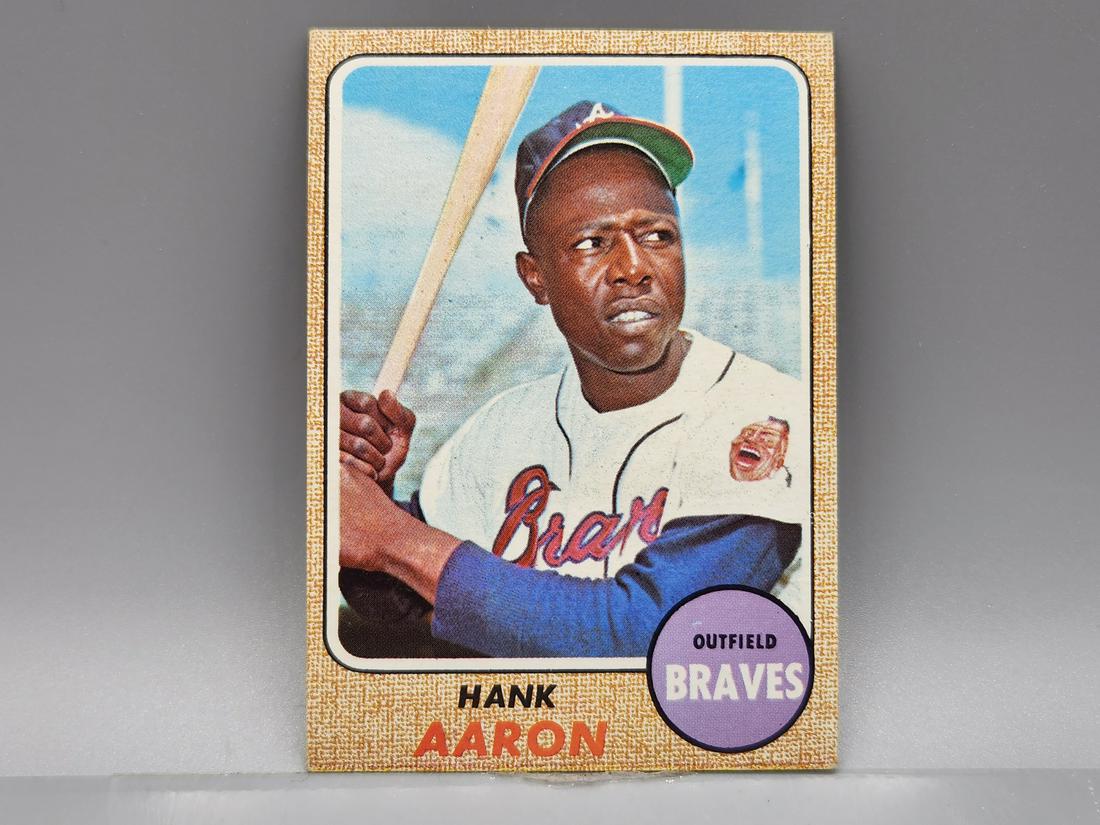 1968 Topps Hank Aaron #110 HOF (1 of 3)