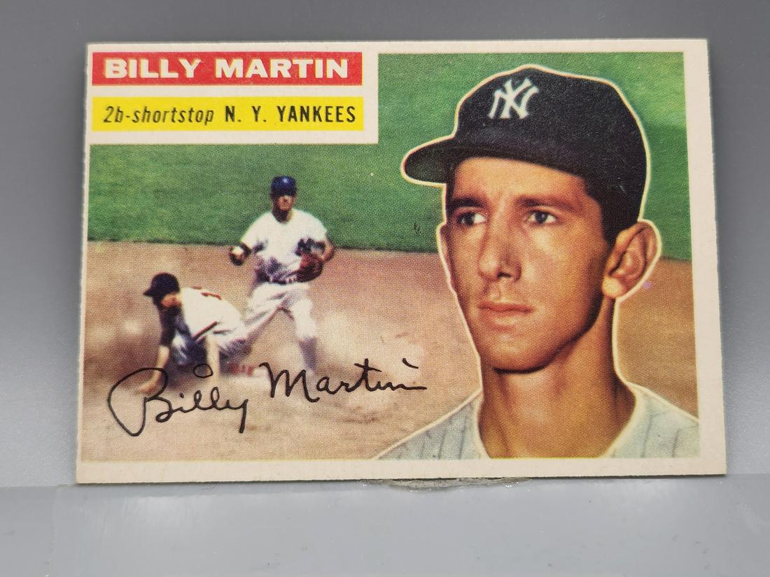 1956 Topps Billy Martin #181 (1 of 2)