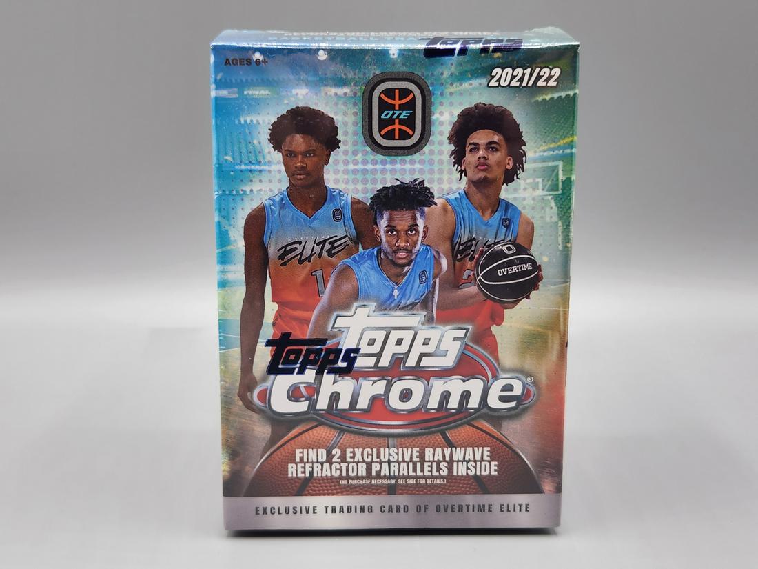 2021-22 Topps Chrome OTE Basketball Blaster Box: 2021-22 Topps Chrome OTE Basketball Blaster Box