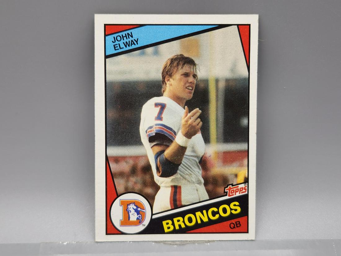 1984 Topps John Elway #63 Rookie HOF (1 of 2)