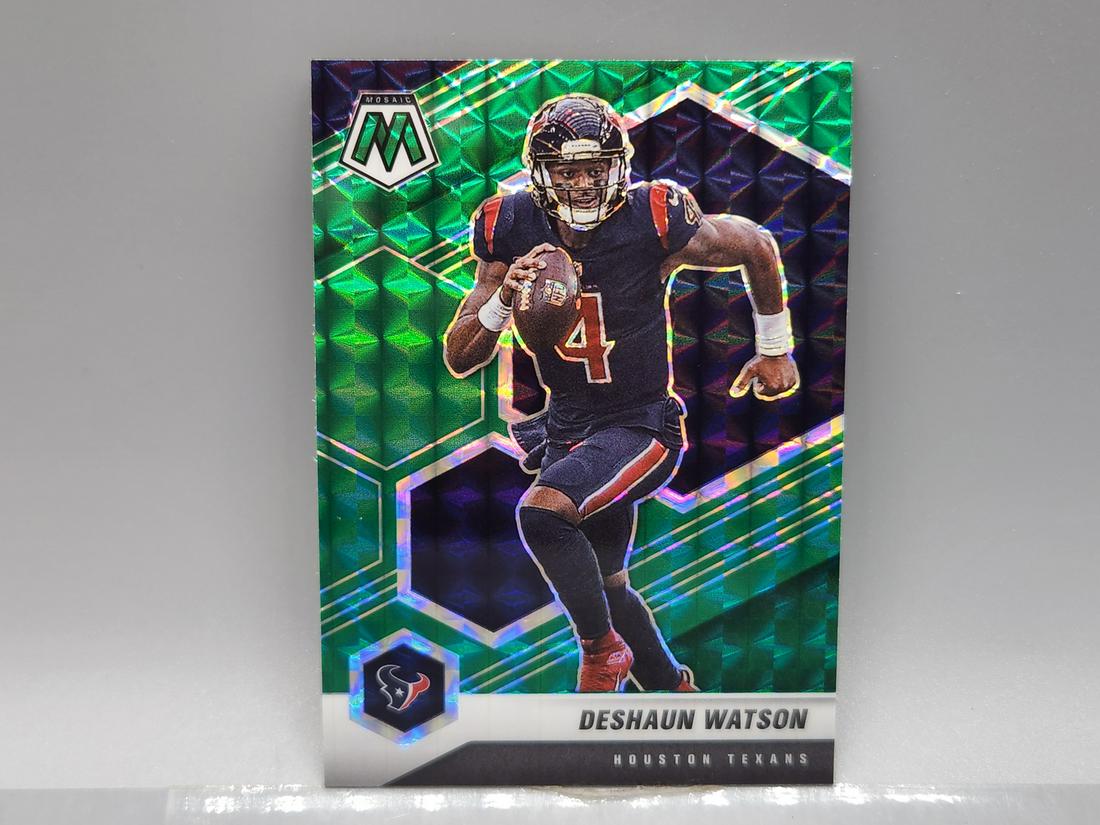 2021 Panini Mosaic Deshaun Watson Green Prizm (1 of 2)