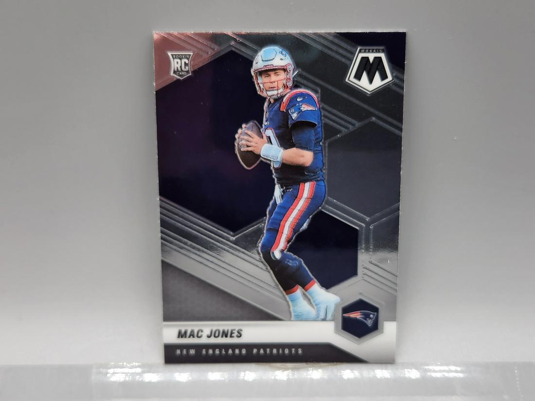 2021 Panini Mosaic Mac Jones #306 Rookie: 2021 Panini Mosaic Mac Jones #306 Rookie