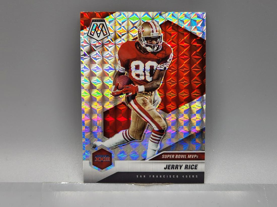 2021 Panini Mosaic Jerry Rice #295 Silver Prizm (1 of 2)