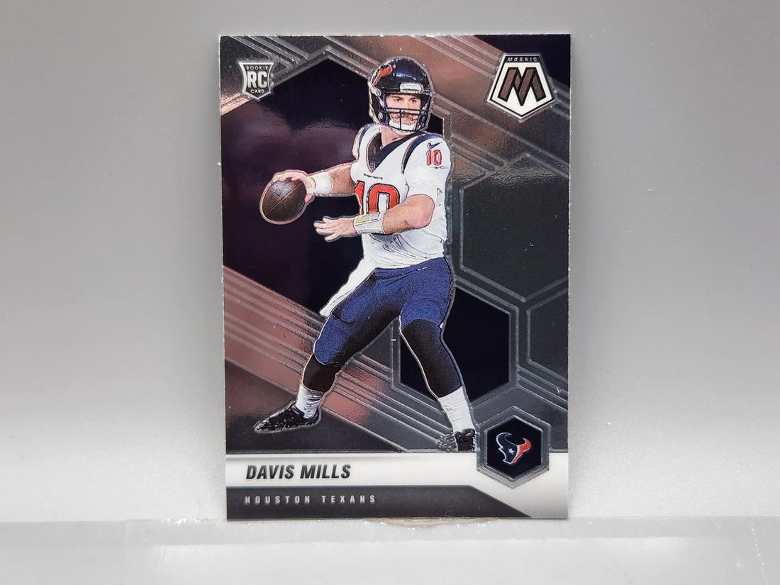 2021 Panini Mosaic Davis Mills #322 Rookie: 2021 Panini Mosaic Davis Mills #322 Rookie