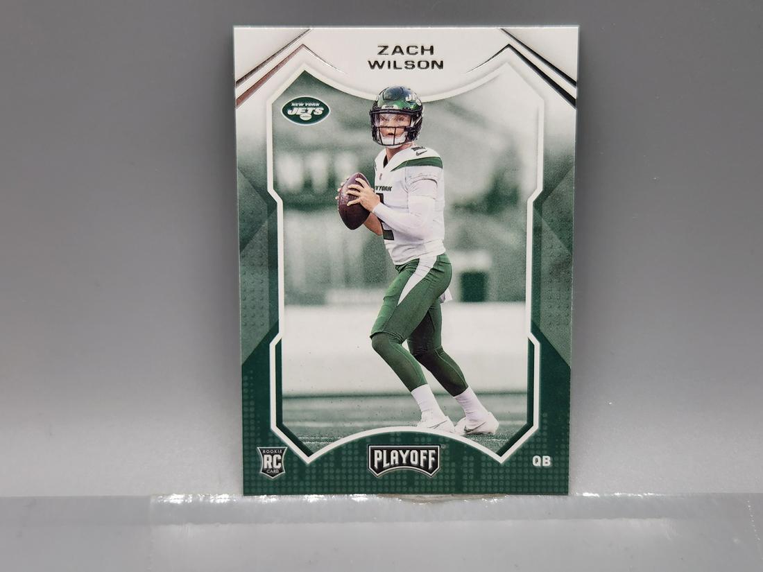 2021 Panini Playoff Zach Wilson #202 Rookie: 2021 Panini Playoff Zach Wilson #202 Rookie
