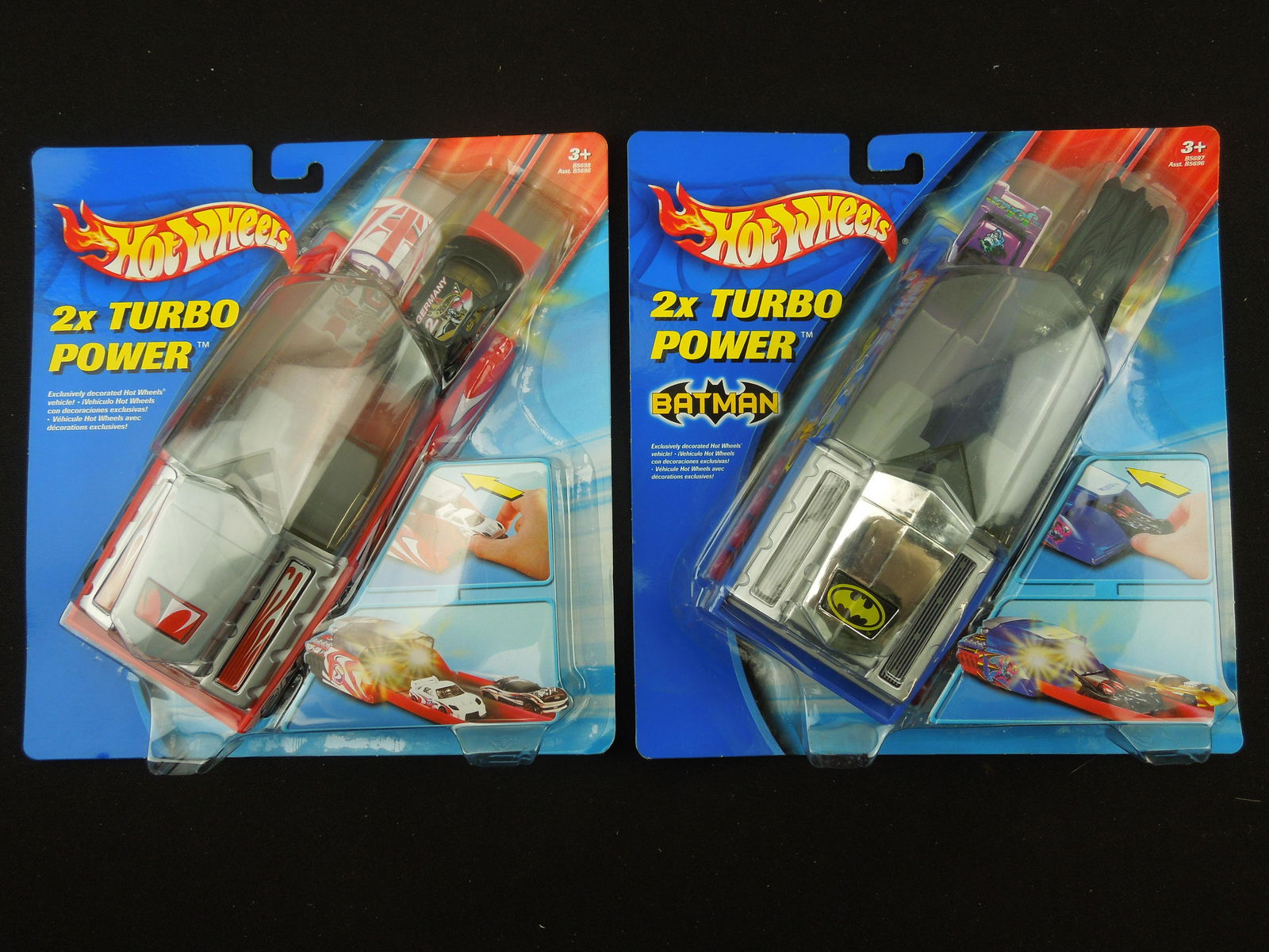 2x Turbo Power Launchers; Batman & VW Beetle (1 of 2)