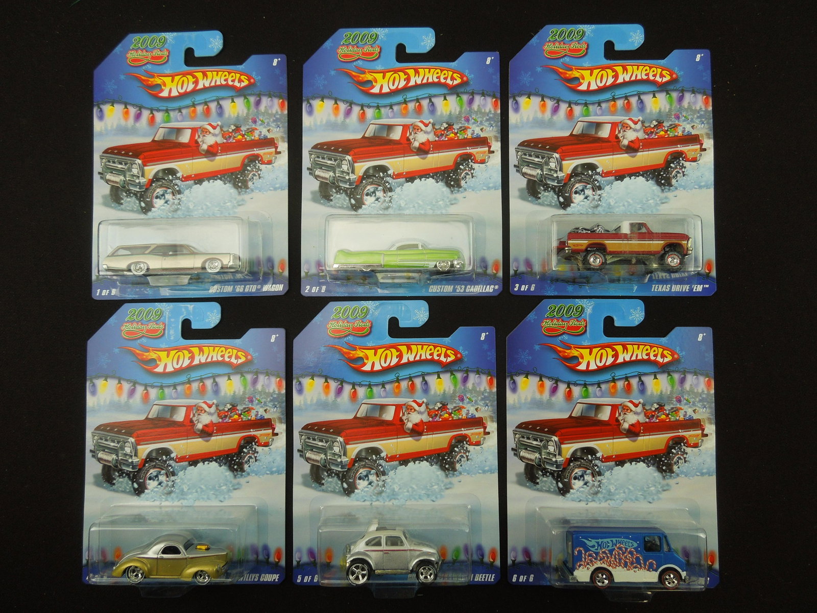 Complete Set of 2009 Holiday Rods Series: Complete Set of 2009 Holiday Rods Series