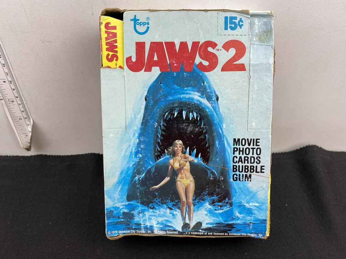 1978 Topps Jaws 2 Unopened Box (1 of 2)