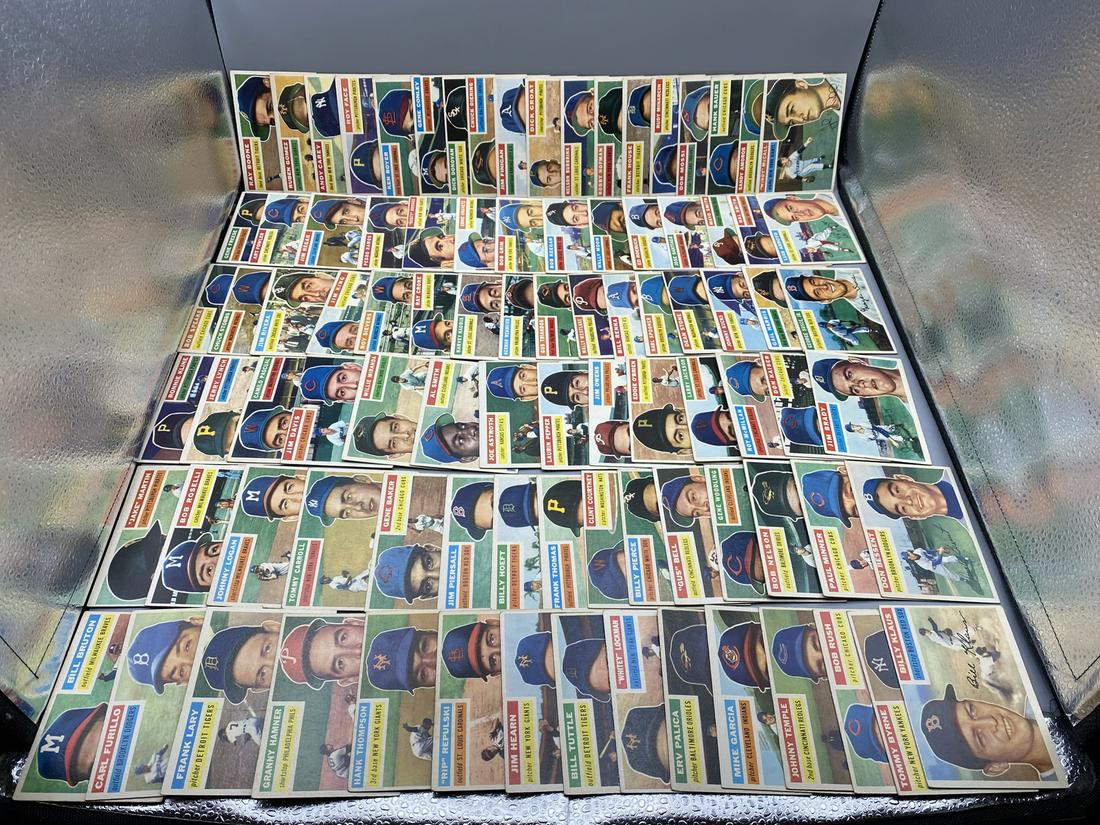 1956 Topps Baseball 135+ Card Partial Set - Mostly Low To Mid Grade Conditions (1 of 14)