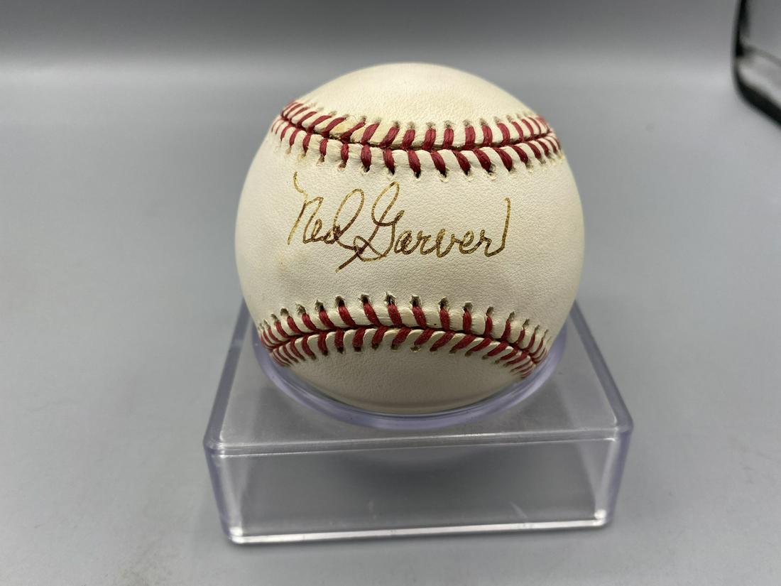 Ned Garver Official American League Signed Baseball (1 of 2)
