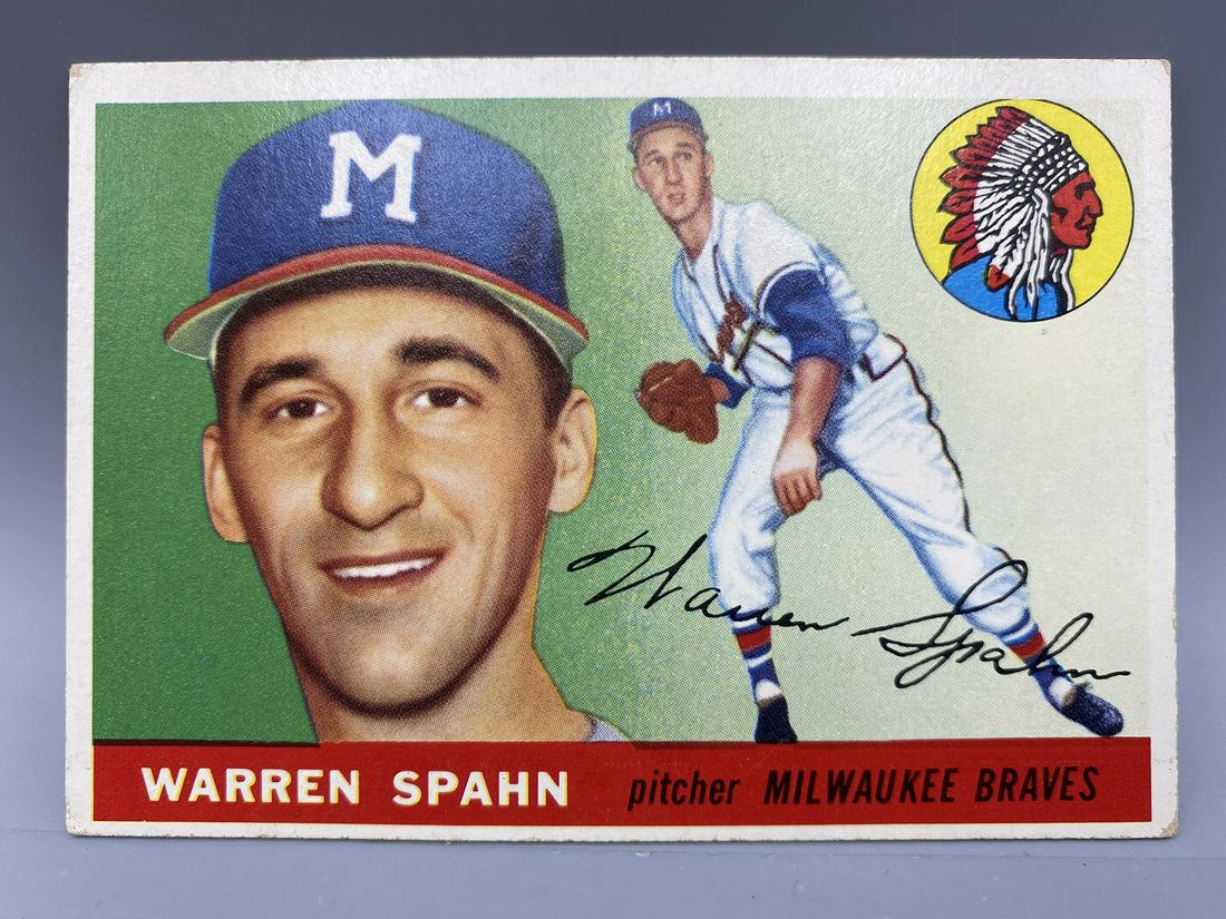 1955 Topps Warren Spahn #31 (1 of 2)