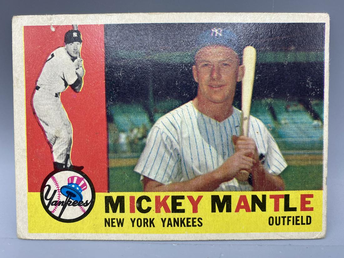 1960 Topps Mickey Mantle #350 (1 of 2)