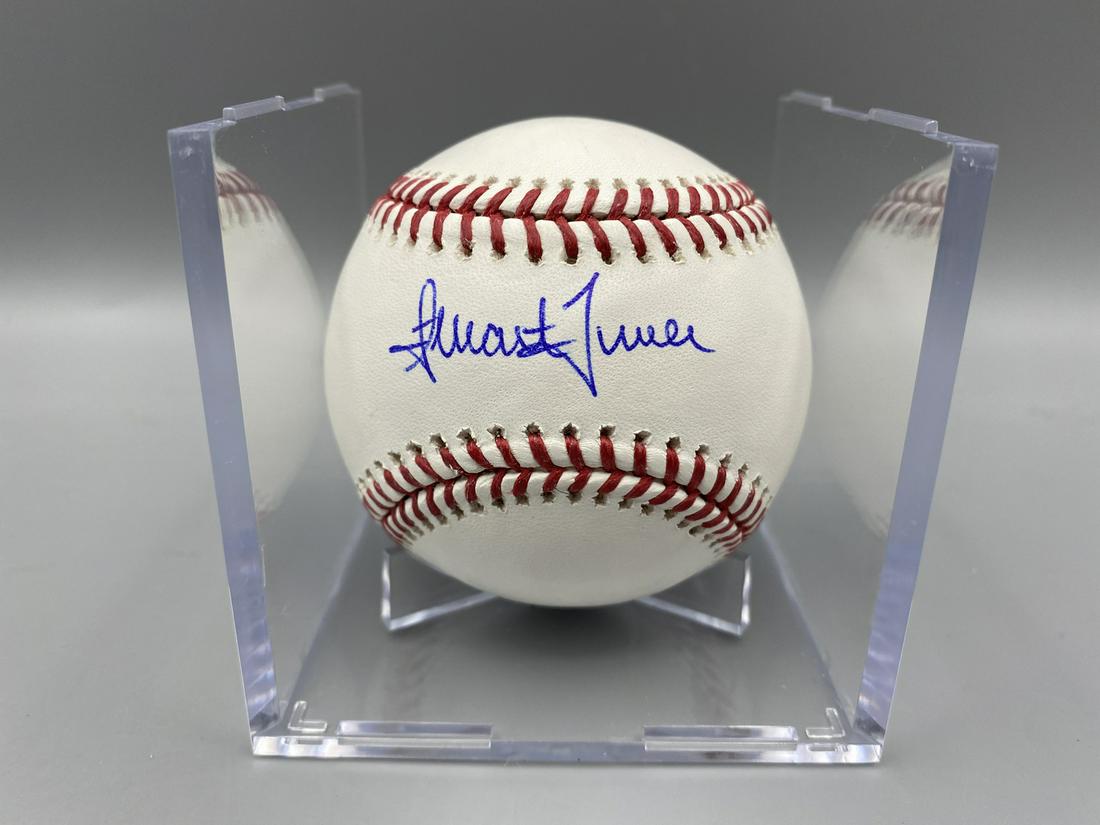 Stuart Turner Signed OMLB Baseball (1 of 3)