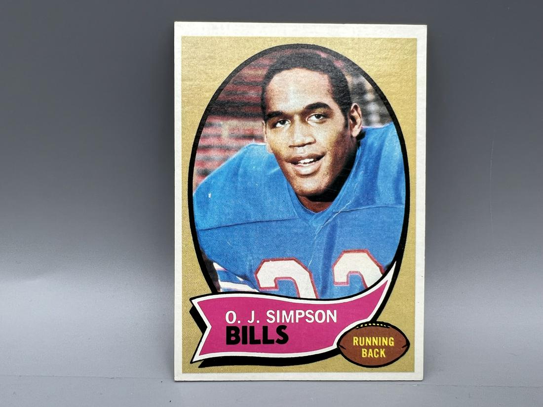 1970 Topps O.J. Simpson RC #90 (1 of 3)