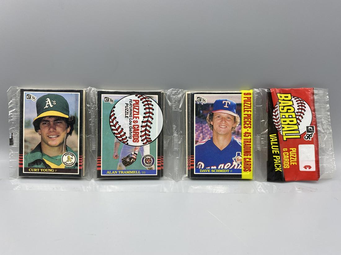 1985 Donruss Baseball Rack Pack - Possible Roger Clemens & Kirby Puckett RC's: 1985 Donruss Baseball Rack Pack - Possible Roger Clemens & Kirby Puckett RC's