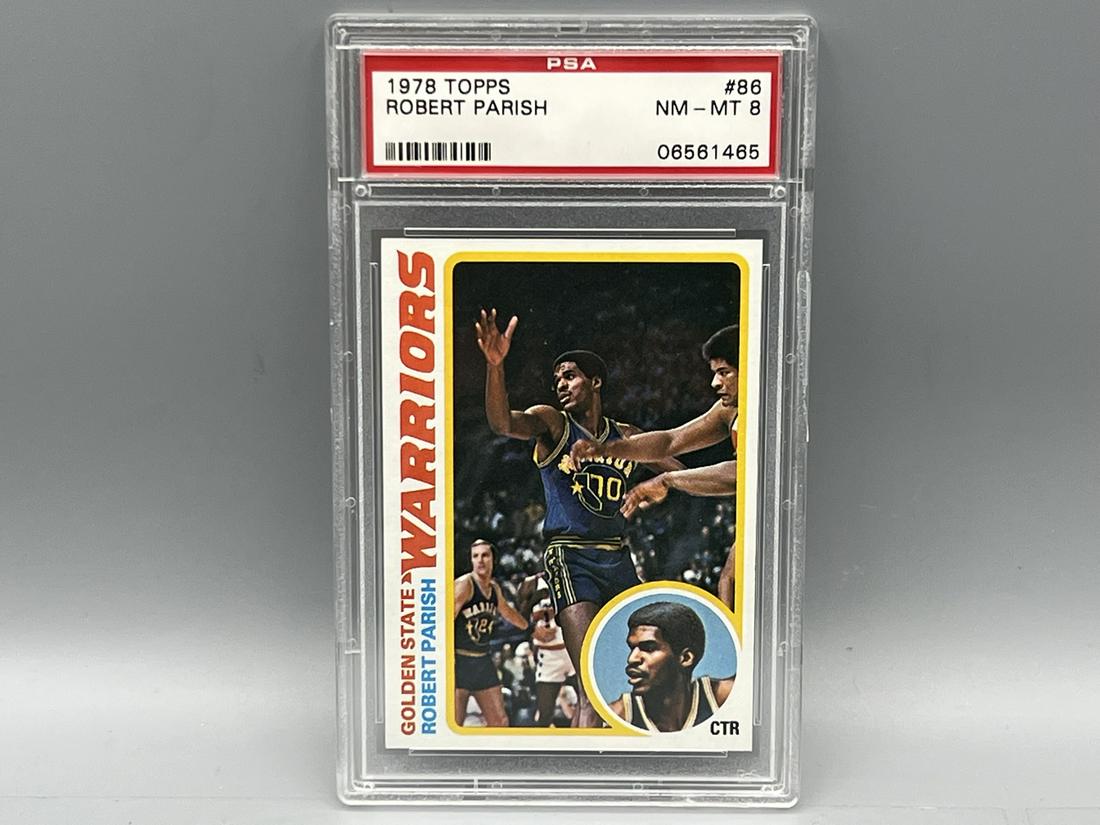 1978 Topps Robert Parish #86 PSA NM-MT 8 (1 of 2)