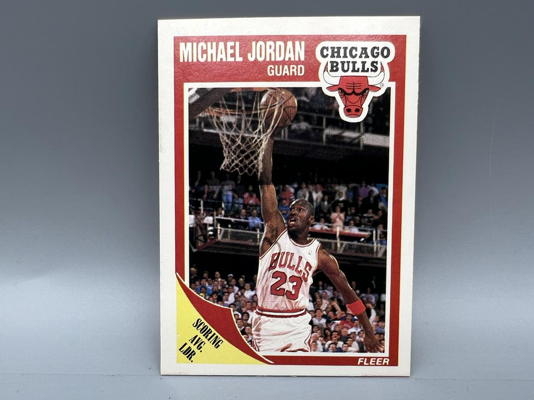 Michael jordan cheap 1989 fleer