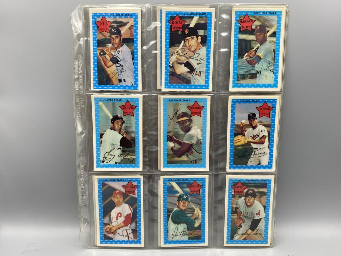 Lot of Assorted 1970's Kellogg's Baseball Cards W/ Some Stars - Varying Conditions - Robinson, Babe (1 of 4)