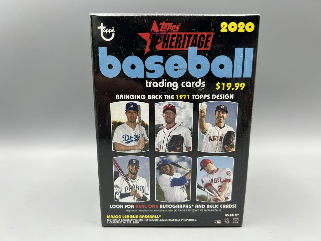 2020 Topps Heritage Baseball Blaster Box (1 of 2)
