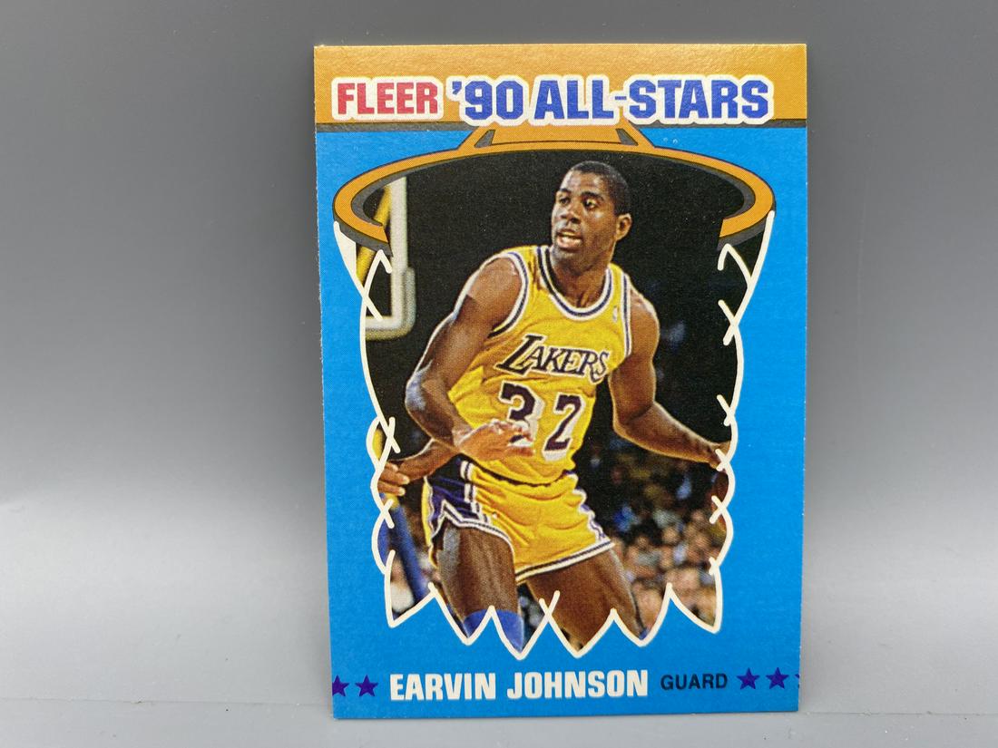 1990 Fleer All Star Magic Johnson #4 (1 of 2)