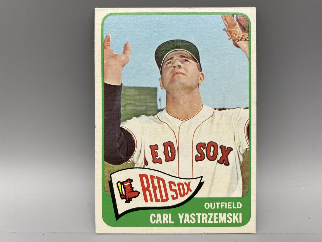 1965 Topps Carl Yastrzemski #385: 1965 Topps Carl Yastrzemski #385