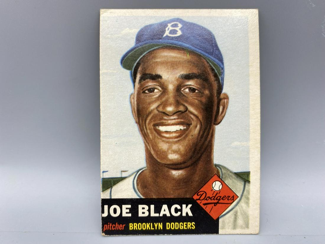 1953 Topps Joe Black SP #81: 1953 Topps Joe Black SP #81