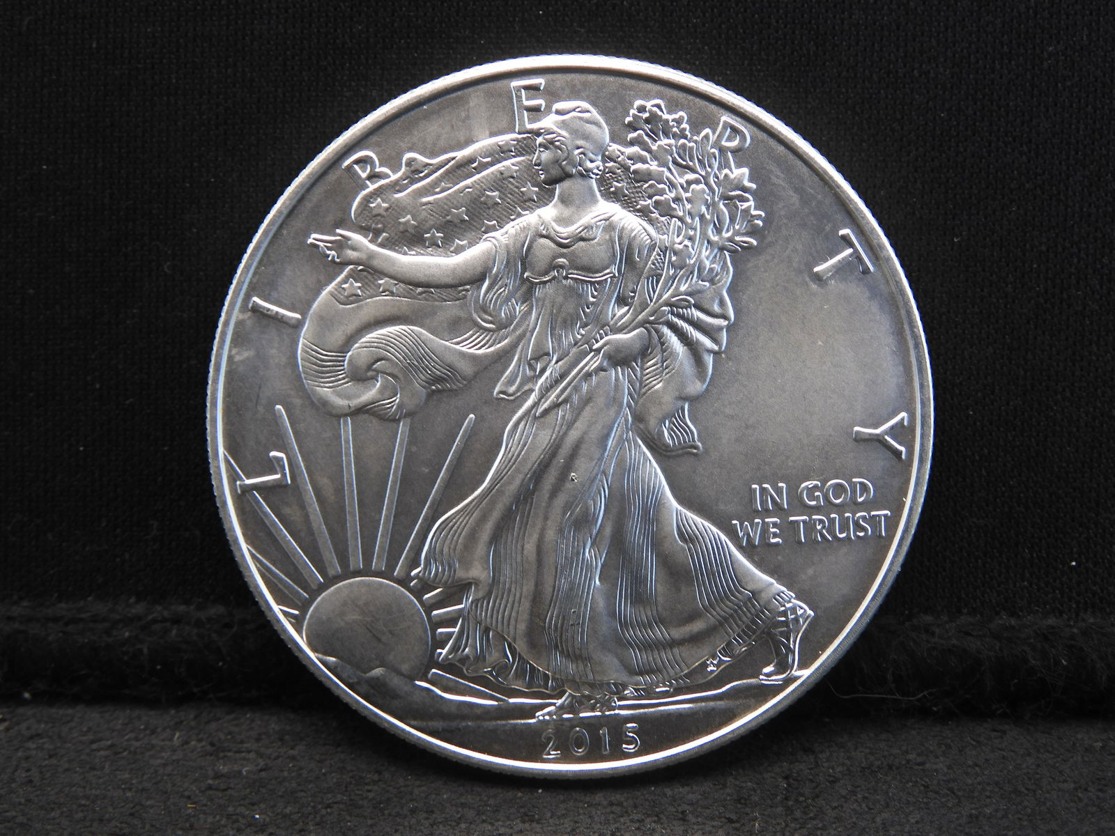 2015 Silver Eagle - 1oz silver - High Grade / Beautiful Coin (1 of 2)