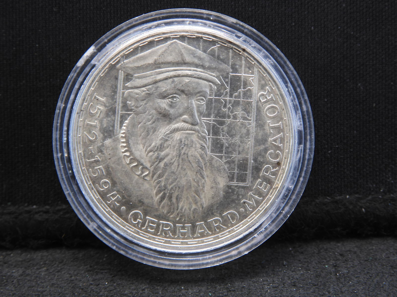 1969 F Germany 5 Mark silver.  Mercator.  BU. (1 of 4)