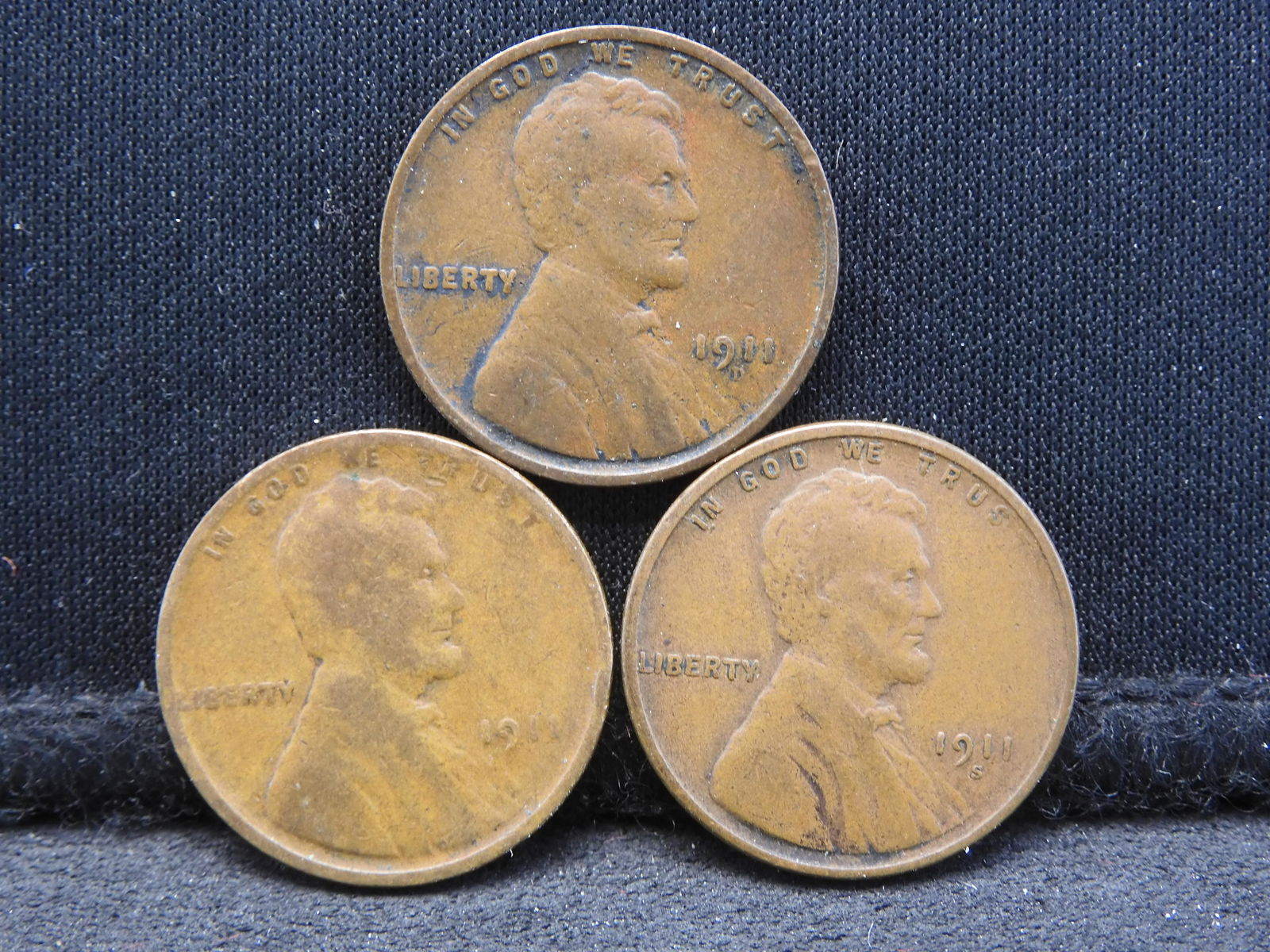 1911 P/D/S - Lincoln Wheat Cents (1 of 2)